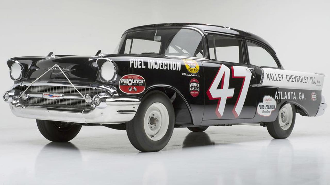 'Black Widow' piece of NASCAR history on the auction block